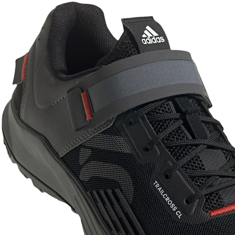 Five Ten Trailcross Mountain Clipless Shoes - Mens Core BLK/Gray Three/Red 9