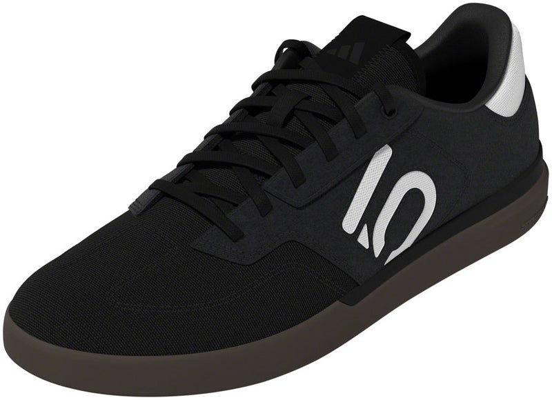 Five Ten Sleuth Canvas Flat Shoes - Mens Core Black/Core Black/FTWR White 6