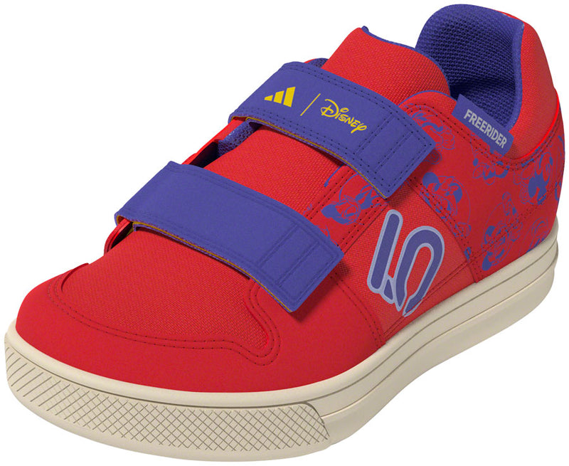 Five Ten Freerider VCS DSN Kids Flat Shoes - Pure Ruby/Violet Tone/Wonder White 3.5