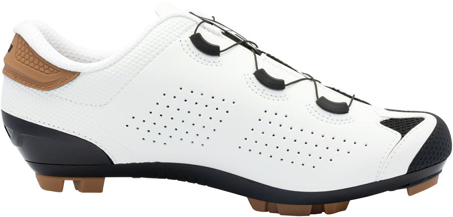 Sidi Dust Gravel Shoes - Mens White/Black 44