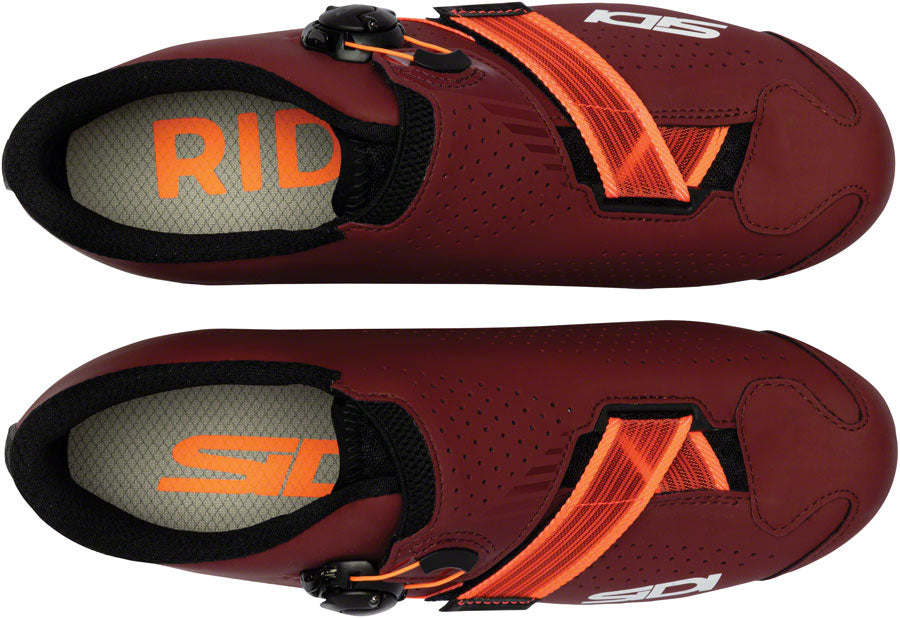 Sidi Prima Road Shoes - Womens Cabernet/Coral 39