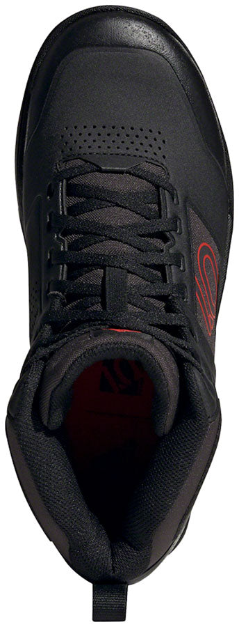 Five Ten Impact Pro Mid Flat Shoes  -  Mens Core Black/Red/Core Black 9.5