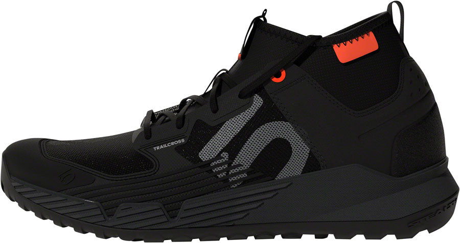 Five Ten Trailcross XT Flat Shoes - Mens Core BLK / Gray Four / Solar Red 8.5