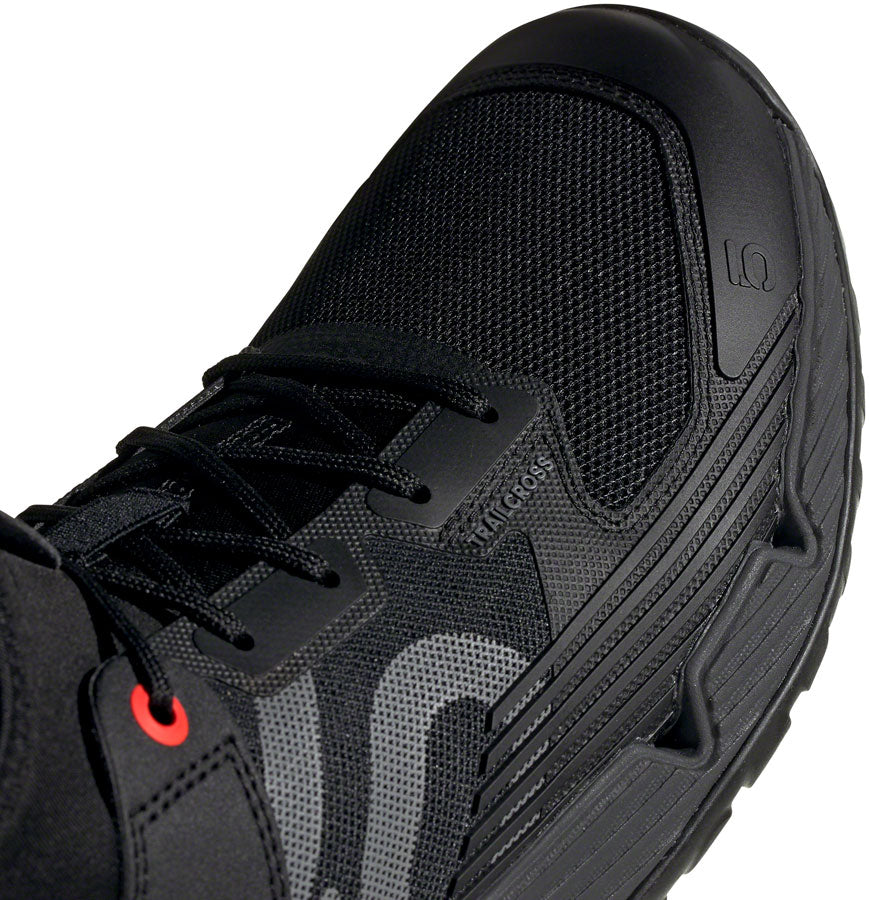 Five Ten Trailcross XT Flat Shoes - Mens Core BLK / Gray Four / Solar Red 8.5