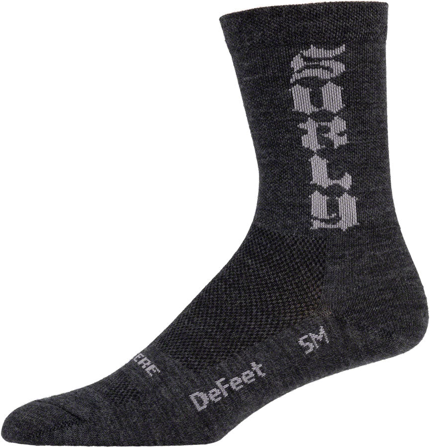 Surly Born to Lose Sock - Charcoal Small