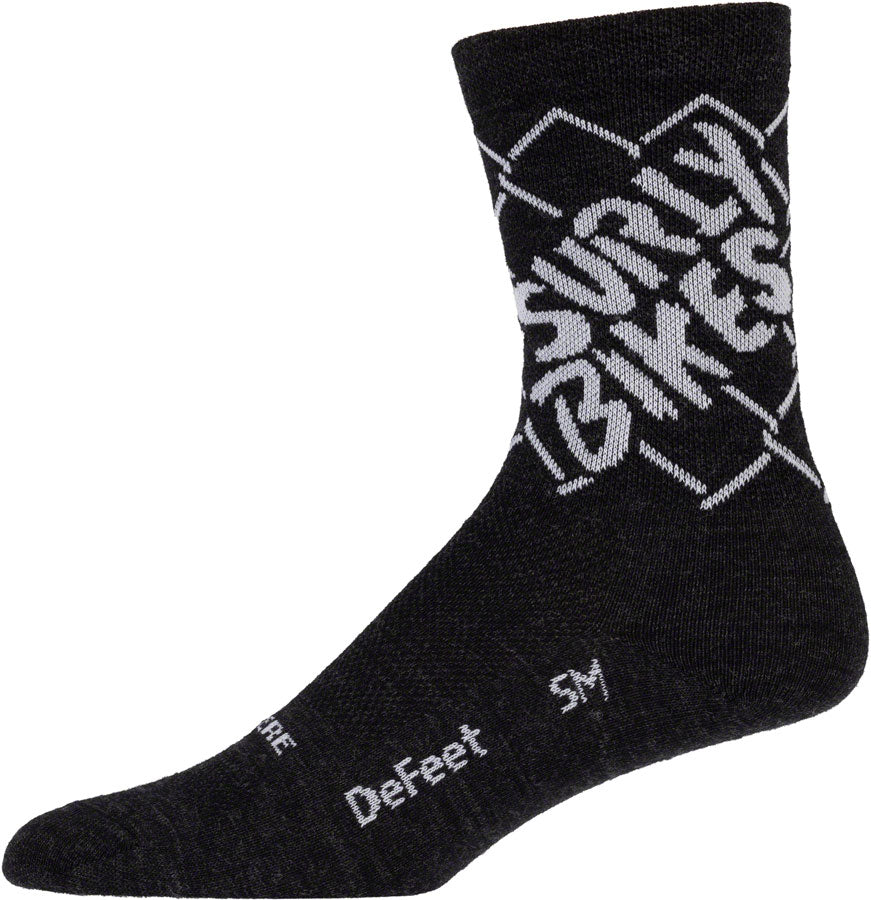 Surly On the Fence Socks - Charcoal Medium