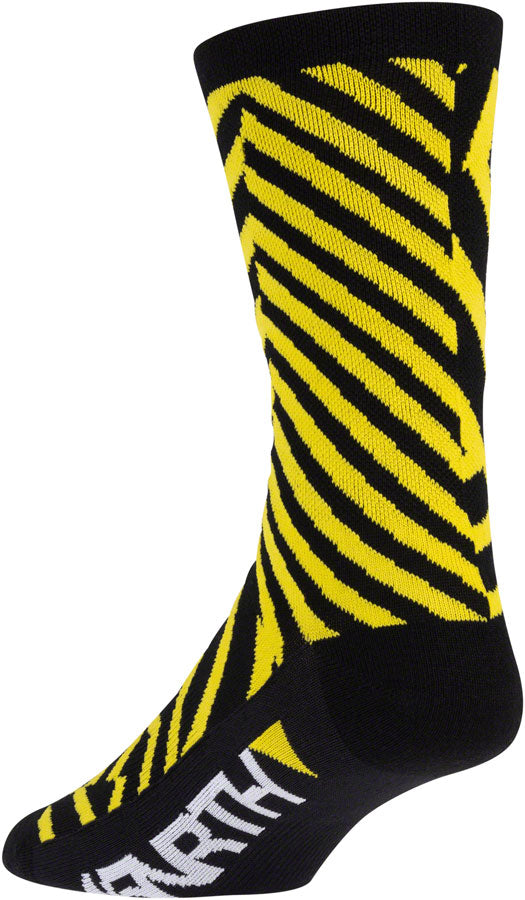 45NRTH Dazzle Lightweight Wool Socks - Yellow Small