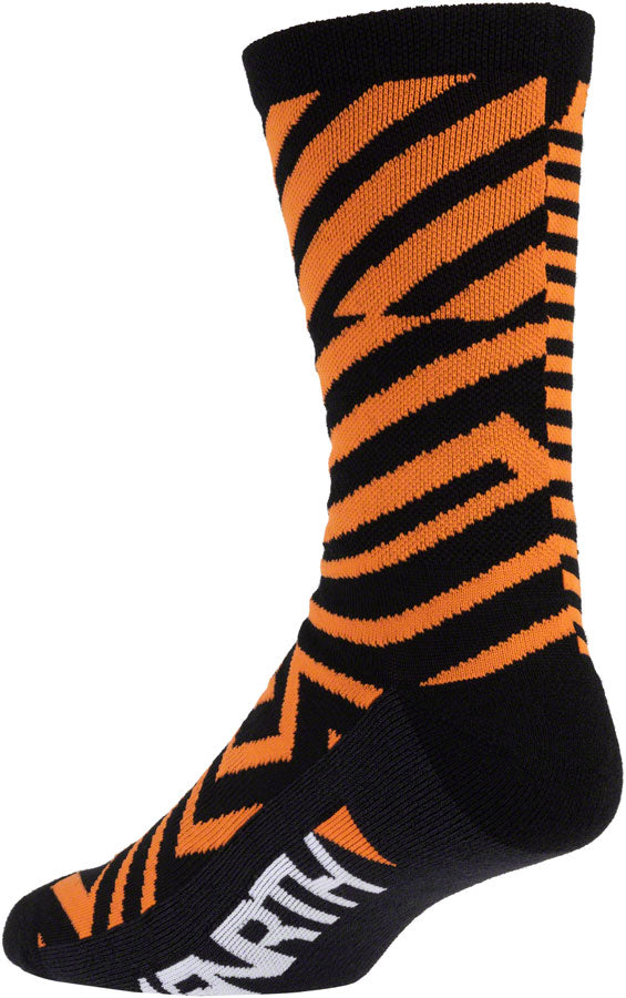 45NRTH Dazzle Midweight Wool Sock - Orange Small