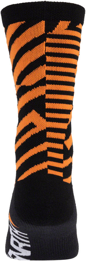 45NRTH Dazzle Midweight Wool Sock - Orange Small