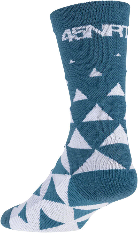 45NRTH Morph Midweight Wool Sock - Teal Small