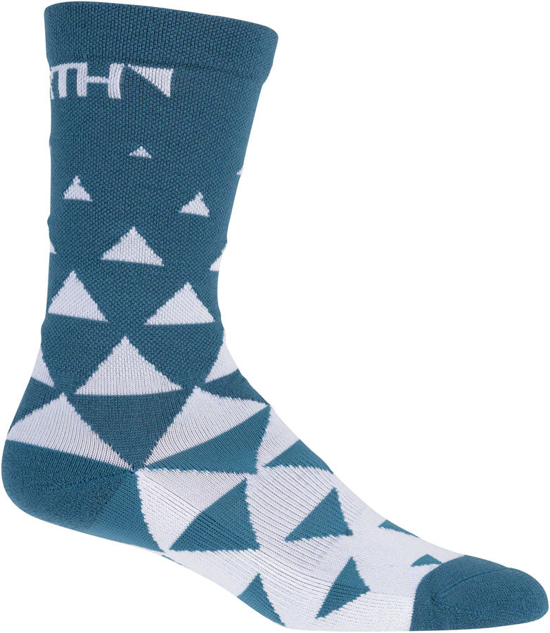 45NRTH Morph Midweight Wool Sock - Teal Small