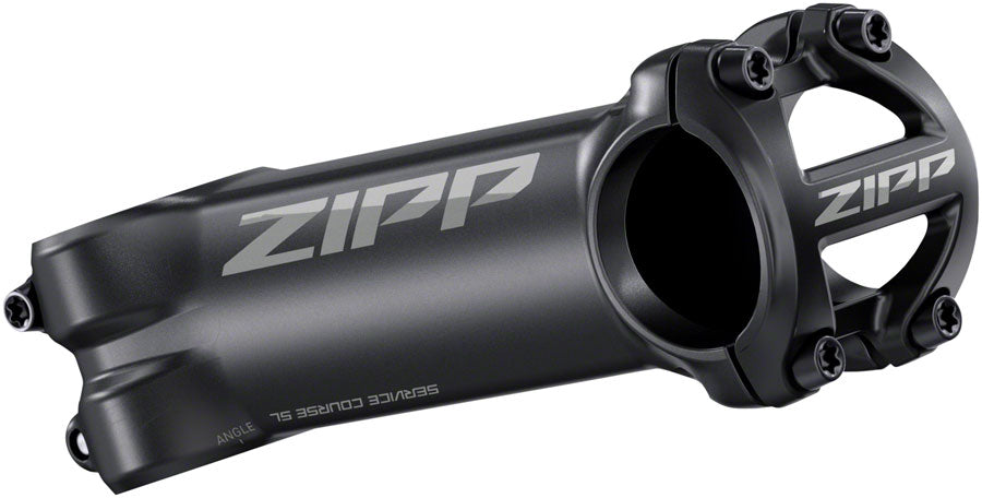 Zipp Service Course SL-OS Stem - 100mm 31.8 Clamp 6 deg 1-1/4" Aluminum Matte BLK B2