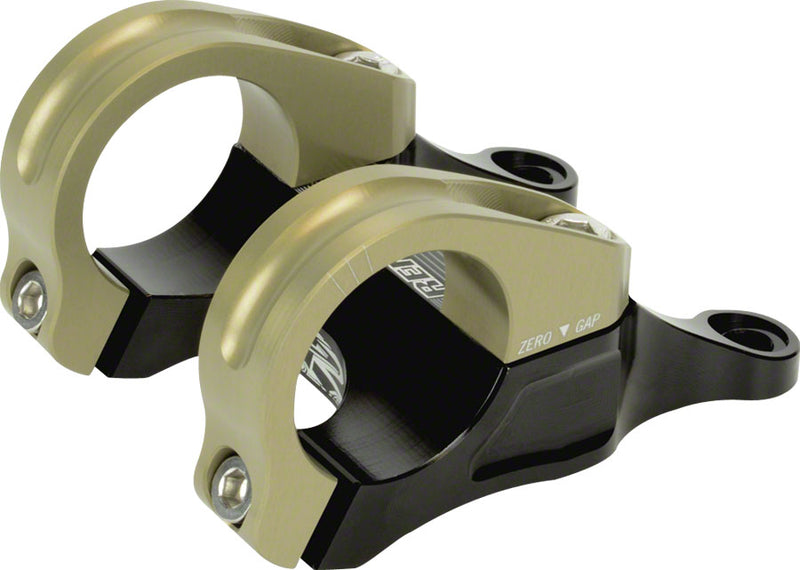 Renthal Integra 35 Stem - 45mm 35 Clamp +/-10 1 1/8" Aluminum Black/Gold