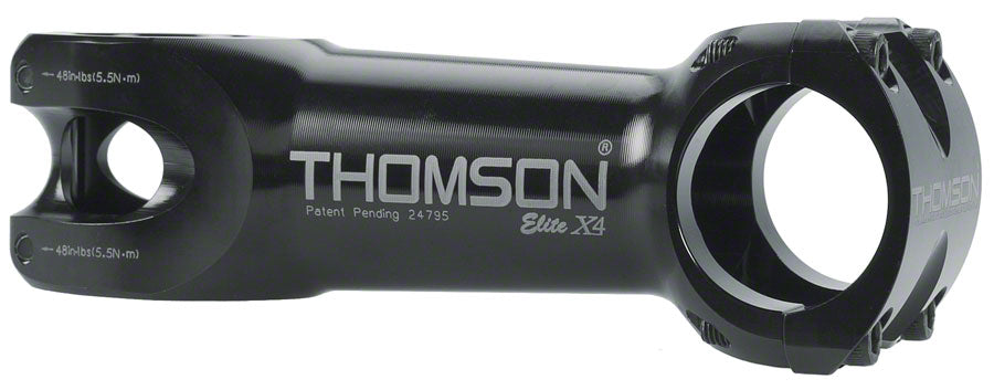 Thomson Elite X4 Mountain Stem - 70mm, 31.8 Clamp, +/-10, 1 1/8", Aluminum, Black - Open Box, New