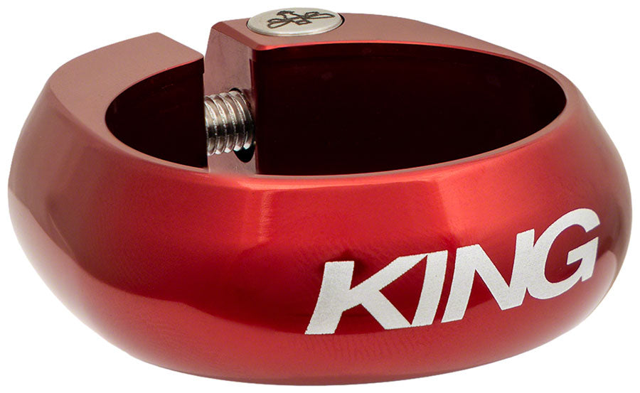 Chris King Seatpost Clamp - 34.9mm Red