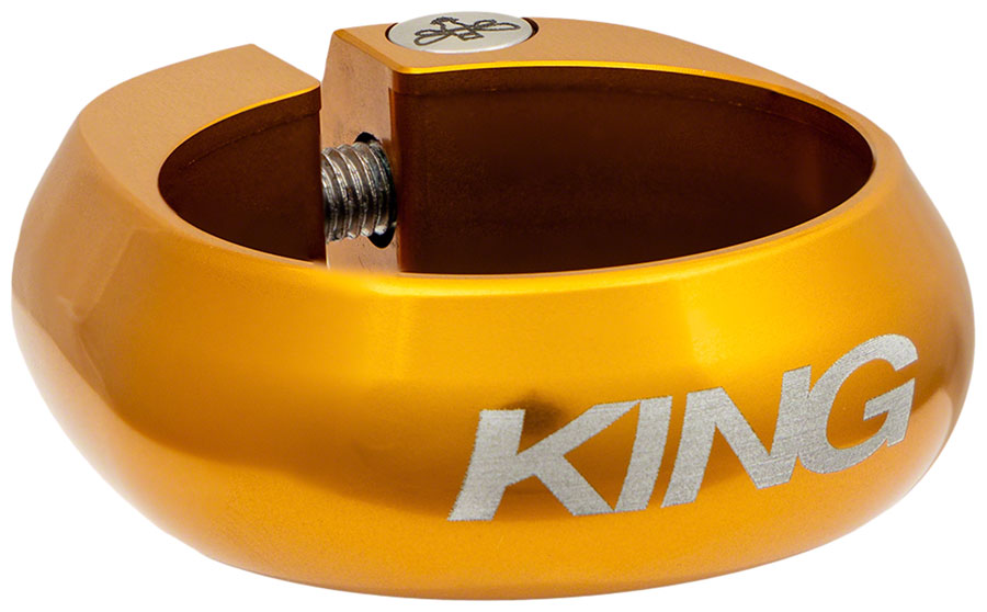 Chris King Seatpost Clamp - 34.9mm Gold