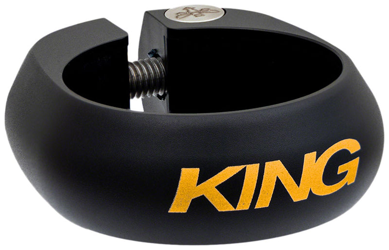 Chris King Seatpost Clamp - 34.9mm Two Tone Black/Gold