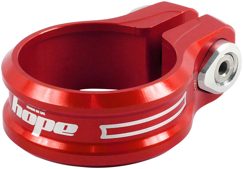 Hope Seat Seatpost Clamp - 36.4mm Red