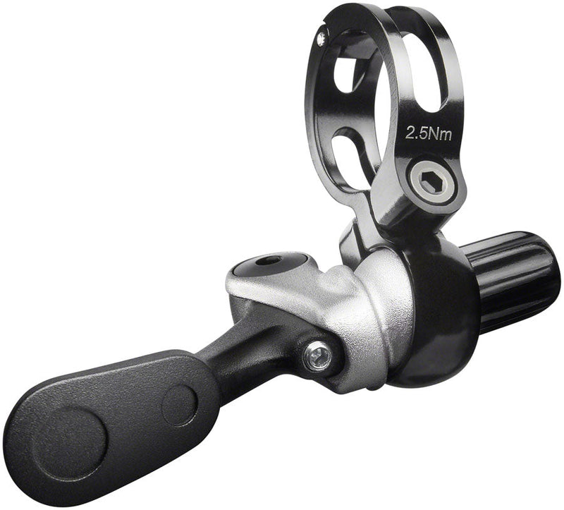 Crank Brothers Highline Dropper Seatpost Remote - 22.2mm Clamp, Silver/Black - Open Box, New