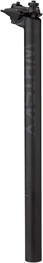 WHISKY No.7 Alloy Seatpost - 27.2 x 400mm 18mm Offset Matte Black