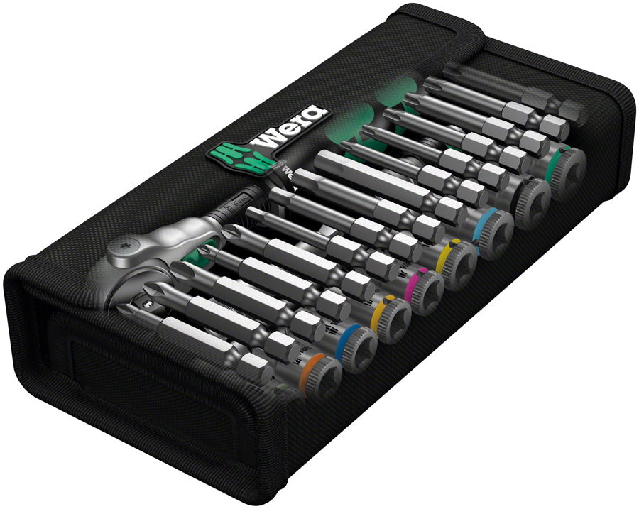 Wera 8100 SA 6 Zyklop Speed Ratchet Set - 1/4" Drive Metric