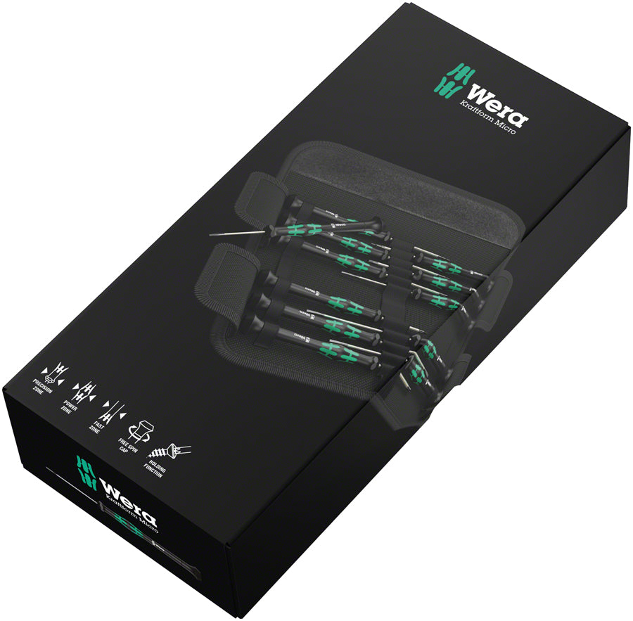 Wera Kraftform Micro 12 Universal 1 Screwdriver Set - 12 Piece