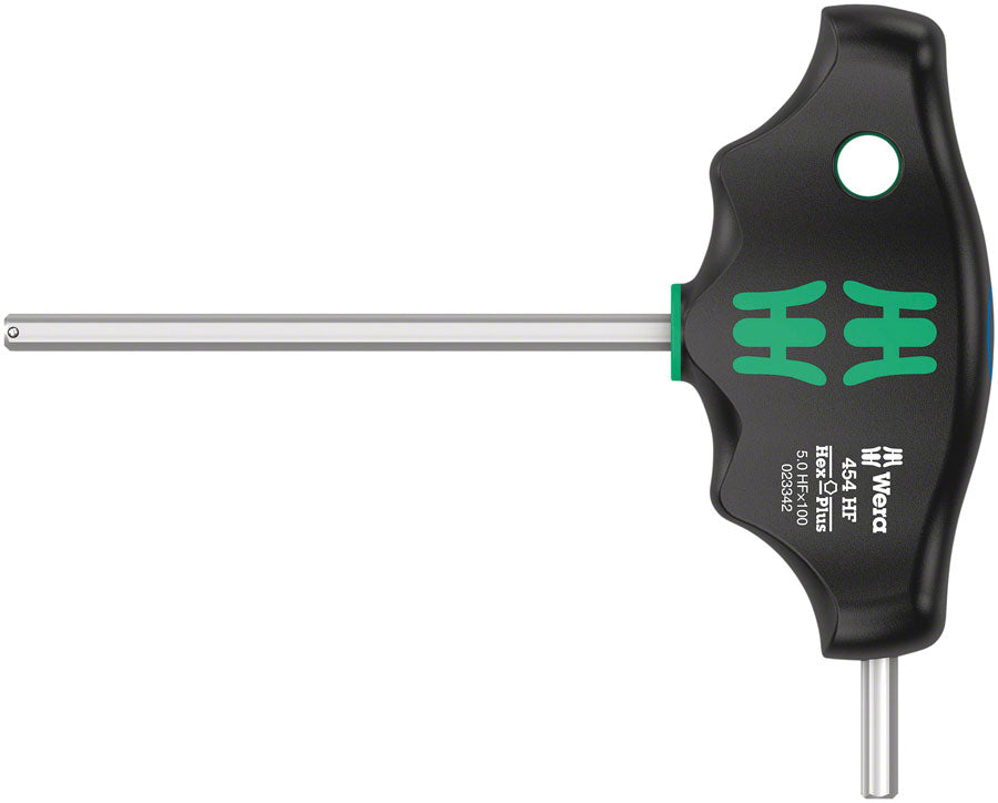 Wera 454 HF T-handle hexagon screwdriver Hex-Plus holding function 5 x 100 mm