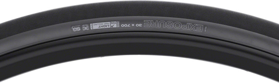 WTB Exposure Tire - 700 x 30, TCS Tubeless, Folding, Black, Light/Fast Rolling, Dual DNA, SG2 - CLOSEOUT