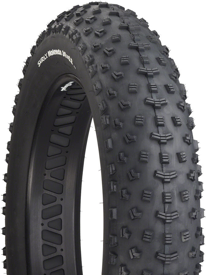 Surly Molenda Tire - 24 x 6.2 Tubeless Folding Black 60 TPI