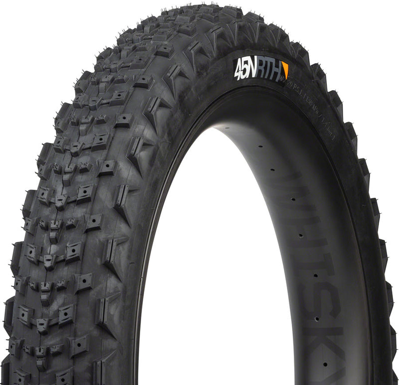 45NRTH Dillinger 4 Tire - 27.5 x 4.0 Tubeless Folding BLK 120 TPI Custom Studdable