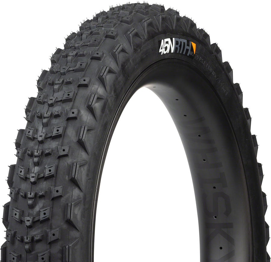 45NRTH Dillinger 4 Tire - 26 x 4.2 Tubeless Folding BLK 120 TPI Custom Studdable