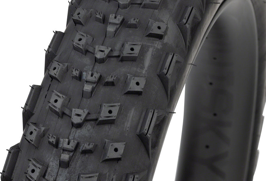 45NRTH Dillinger 4 Tire - 26 x 4.2 Tubeless Folding BLK 120 TPI Custom Studdable