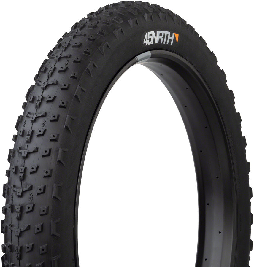 45NRTH Dillinger 4 Tire - 27.5 x 4 Tubeless Folding BLK 60tpi Custom Studdable