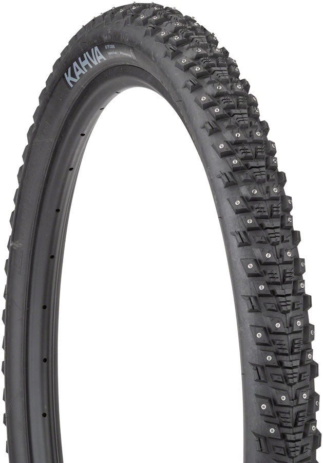 45NRTH Kahva Tire - 29 x 2.25 Tubeless Folding BLK 60 TPI 252 Concave Carbide Studs