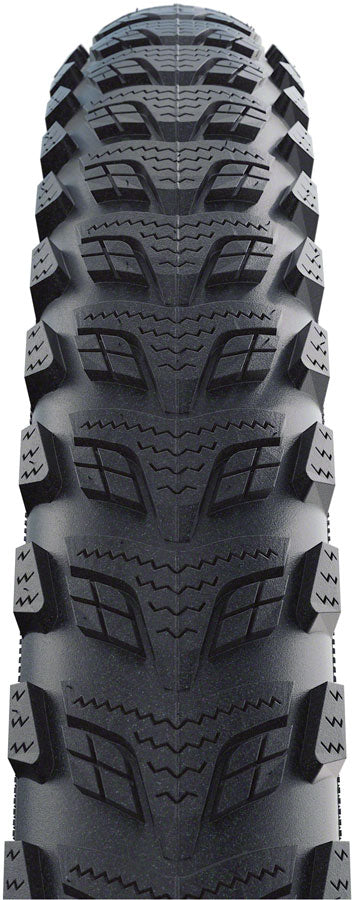 Schwalbe Marathon 365 Tire - 26 x 2.0 Clincher Wire BLK/Reflective Performance Line GreenGuard Addix 4Season E-50