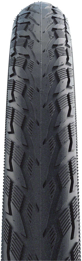 Schwalbe Delta Cruiser Plus Tire - 26 x 1-3/8 Clincher Wire BLK/Reflective Active Line PunctureGuard Green Compound E-25