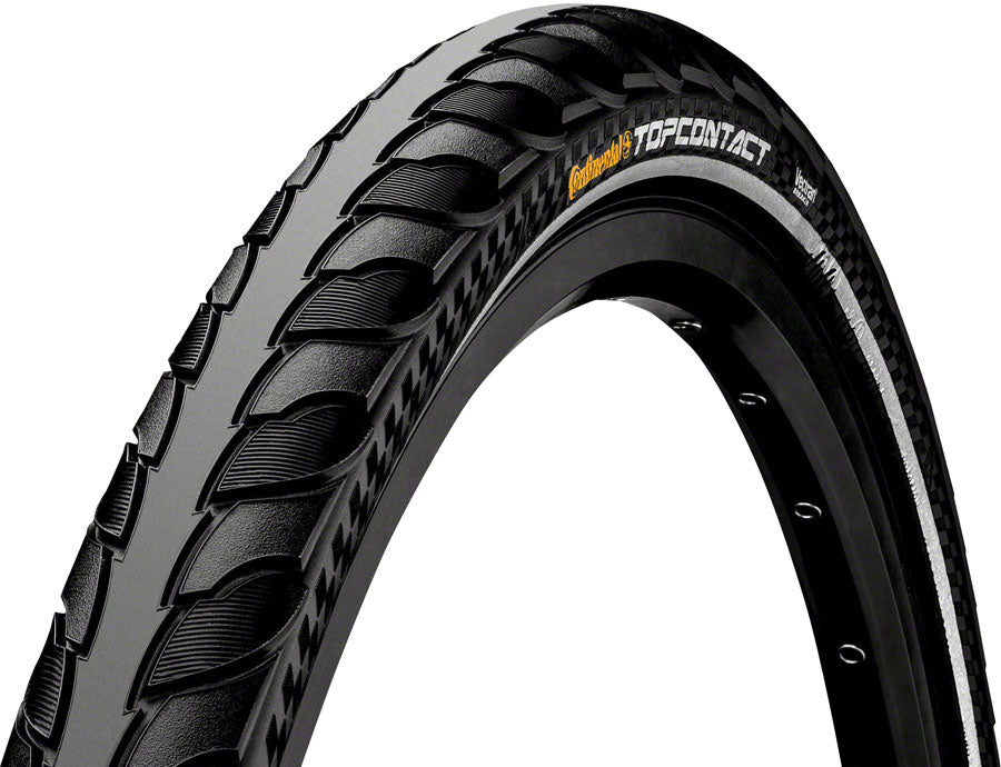 Continental Top Contact II Tire - 700 x 47 Clincher Folding BLK/Reflex Vectran Breaker E50