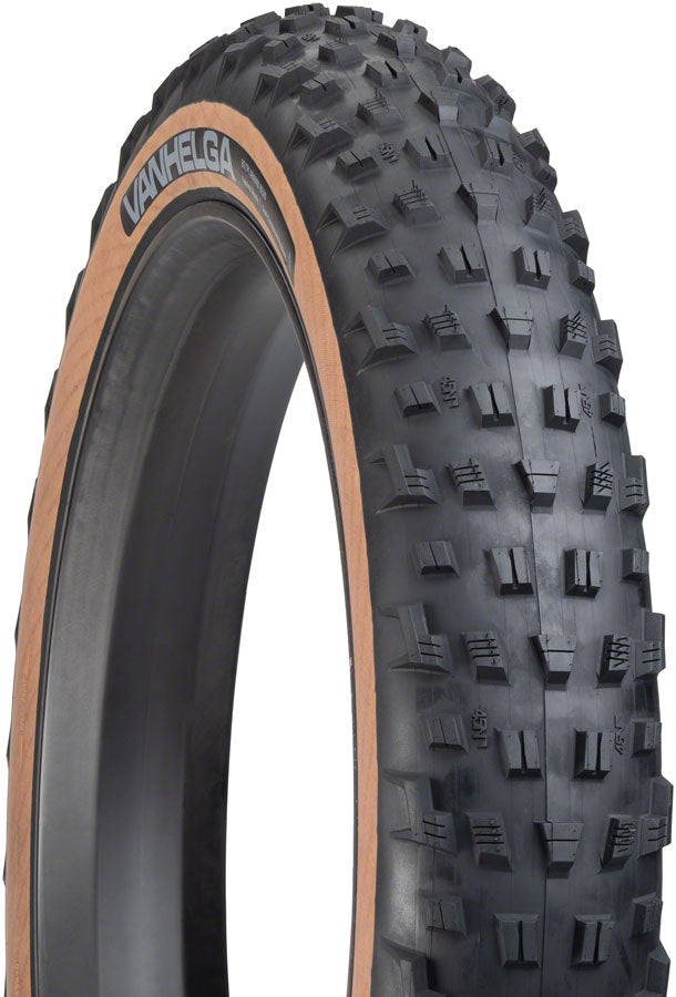 45NRTH Vanhelga Tire - 26 x 4.2 Tubeless Folding Tan 60 TPI