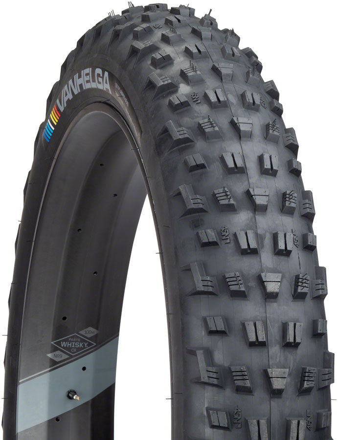 45NRTH Vanhelga Tire - 27.5 x 4 Tubeless Folding Black 120 TPI