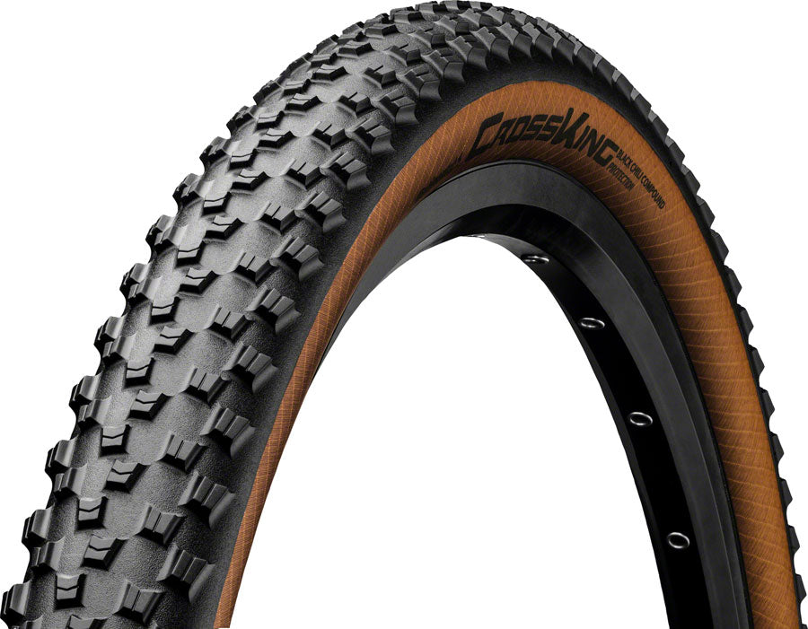 Continental Cross King Tire - 27.5 x 2.20 Tubeless Folding BLK/Bernstein BLKChili ProTection E25