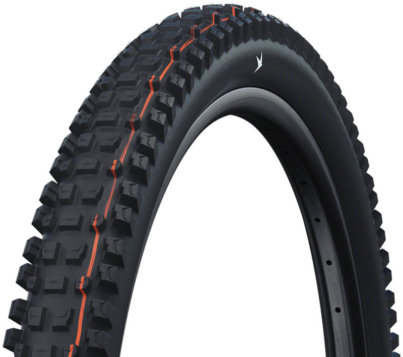 Schwalbe Albert Tire - 27.5 x 2.50, Tubeless, Folding, Black, Evolution Line, Gravity Pro, Addix Soft, Radial, E-50