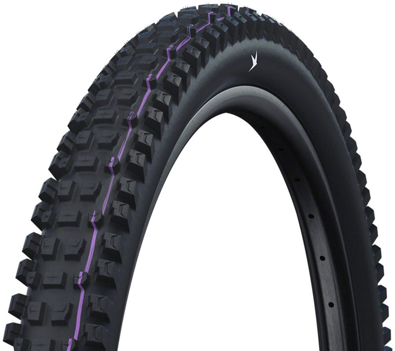 Schwalbe Albert Tire - 29 x 2.50, Tubeless, Folding, Black, Evolution Line, Gravity Pro, Addix Ultra Soft, Radial, E-50