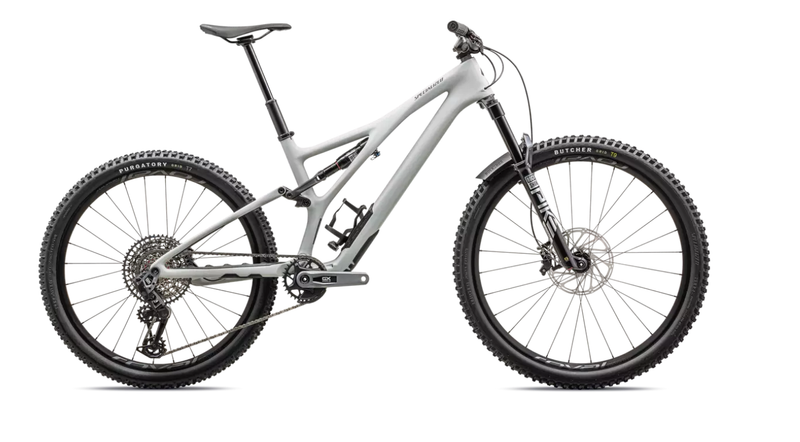 2023 Specialized Stumpjumper LTD 29" Carbon Mountain Bike - S1, SATIN DOVE GREY / SMOKE