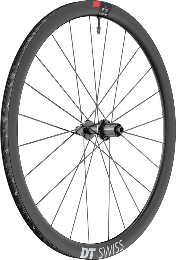 DT Swiss ARC 1100 DiCut 38 Rear Wheel - 700 12 x 142mm Center-Lock HG 11 Road BLK