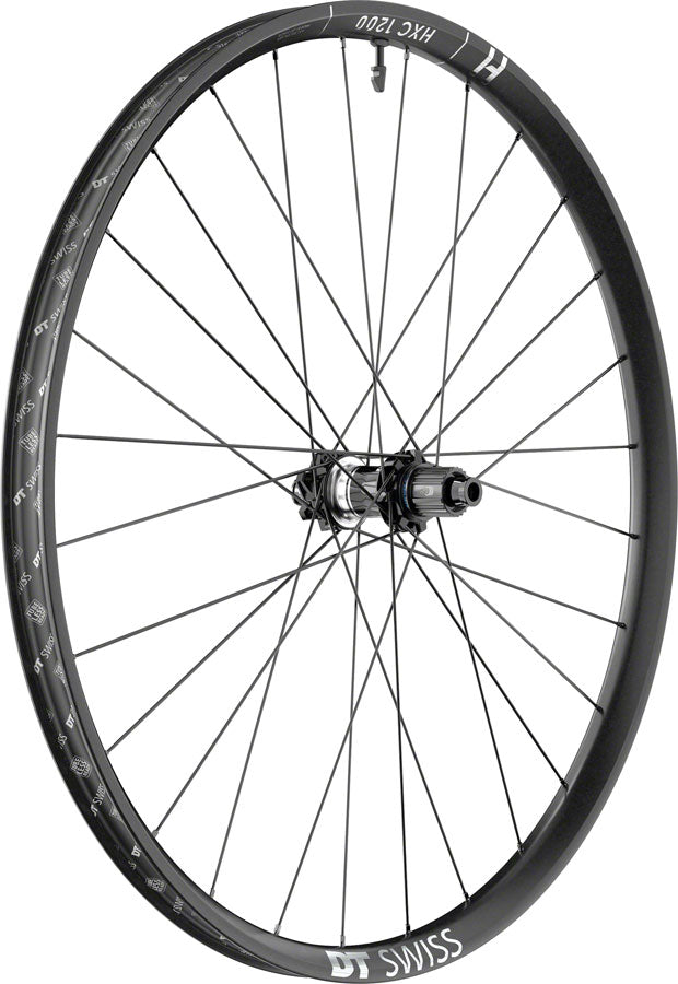 DT Swiss HXC 1200 Spline Rear Wheel - 29" 12 x 148mm 6-Bolt Micro Spline Ratchet EXP OS 42 BLK