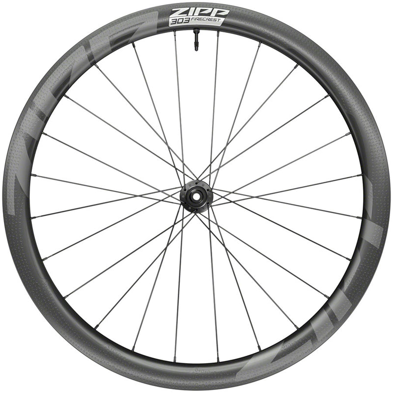 Zipp 303 Firecrest Front Wheel - 700 12 X 100mm Center-Lock Tubeless BLK A1