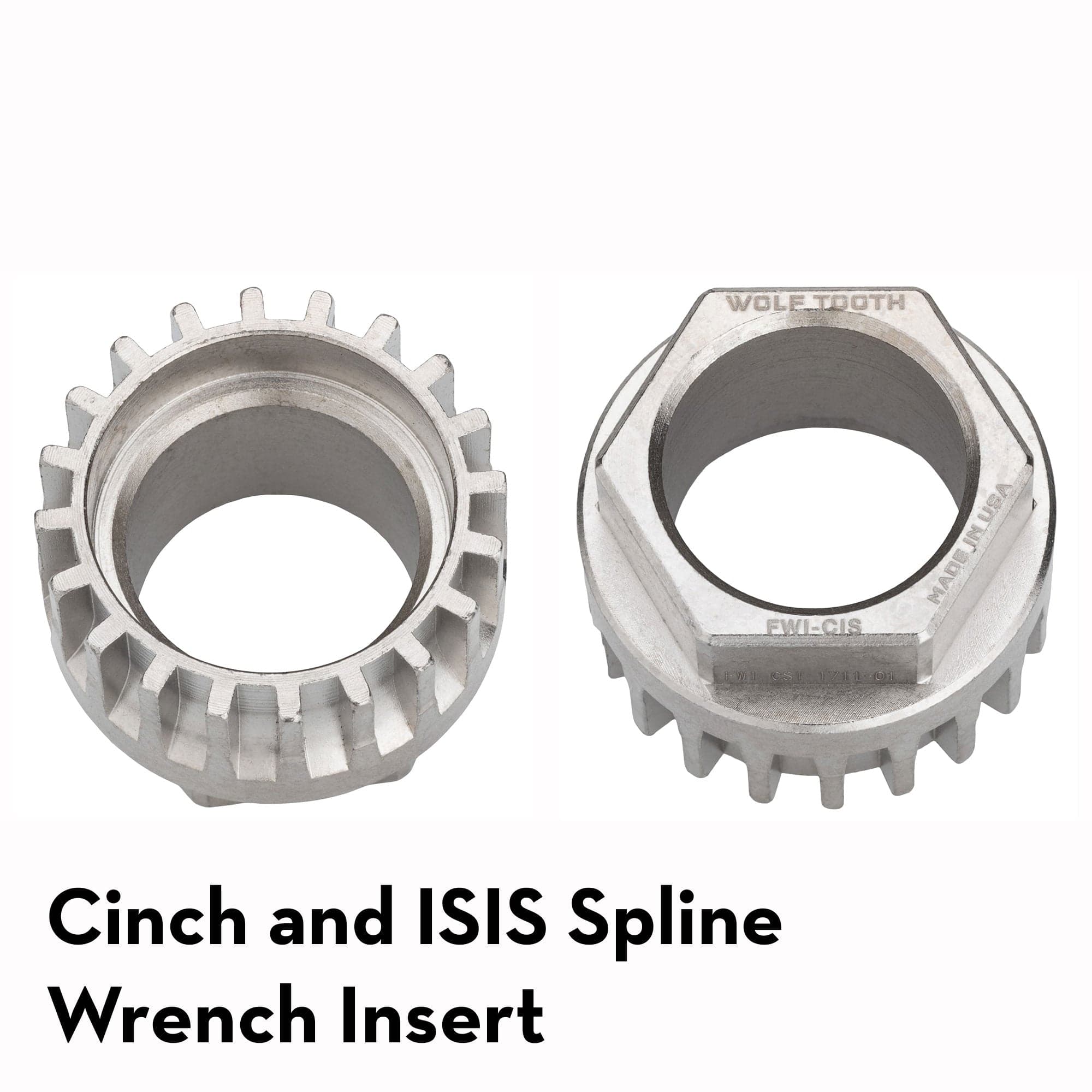 Pack Wrench Steel Hex Inserts