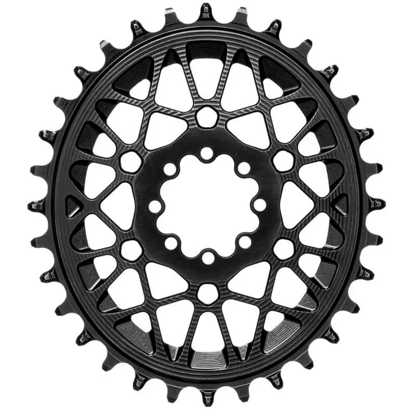 absoluteBlack Oval SRAM T-Type Transmission Direct Mount 8-Bolt Boost Chainring, Black