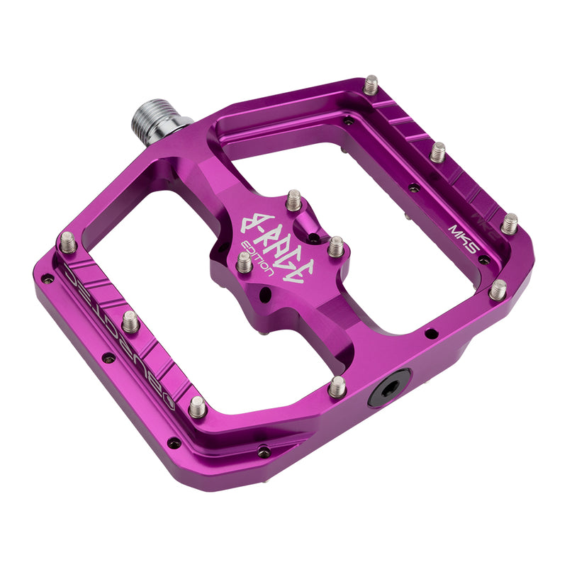 Burgtec Penthouse Flat MK5 B-Rage Edition Pedals - Purple Rain