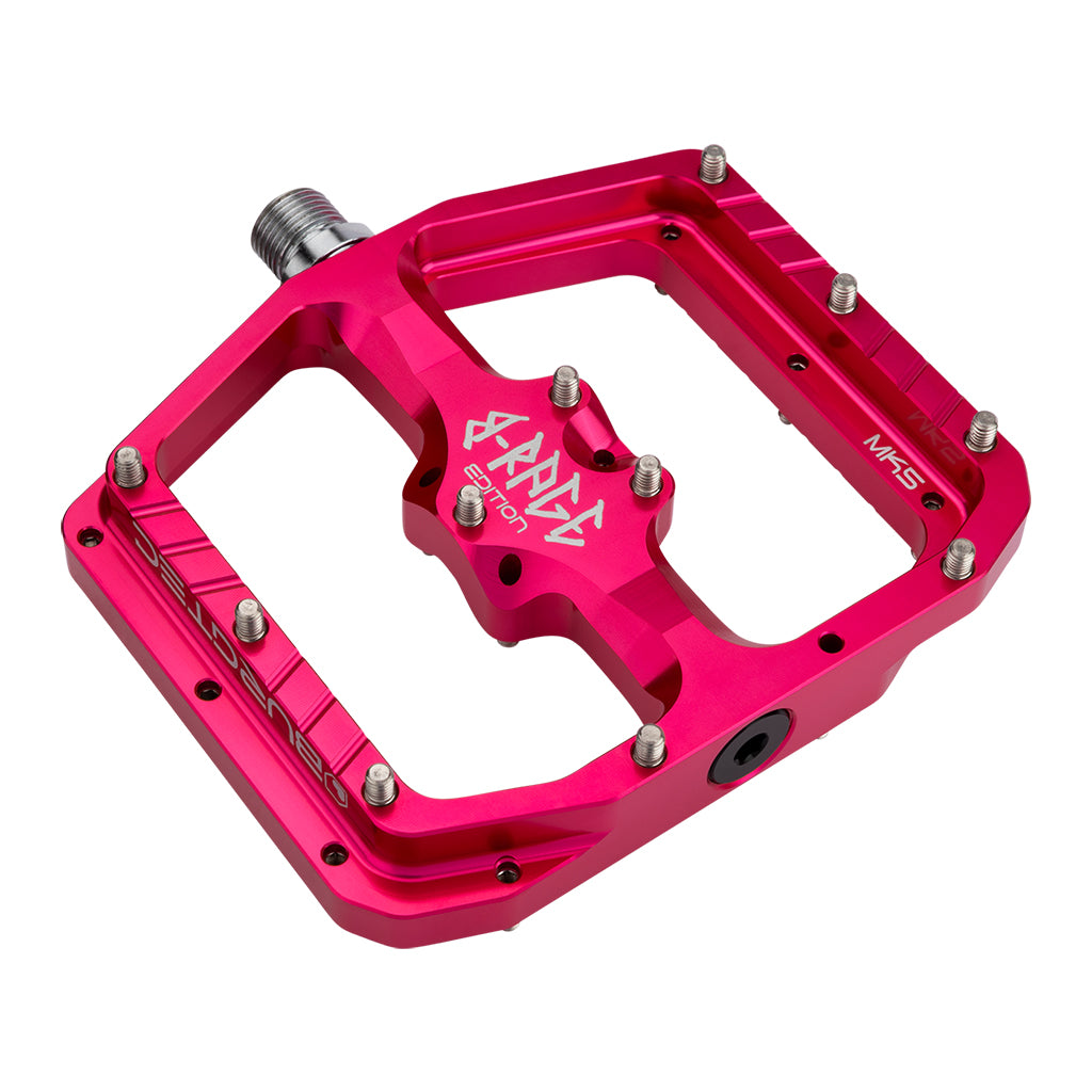 Burgtec Penthouse Flat MK5 B-Rage Edition Pedals - Pink